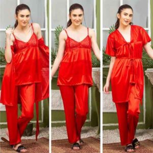 03 Pieces Pajama Set