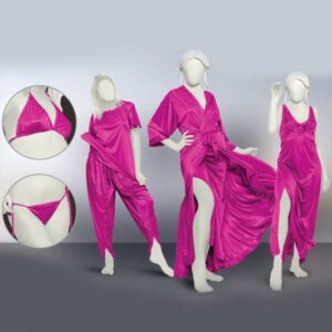 6 Pieces Bridal Gown Set