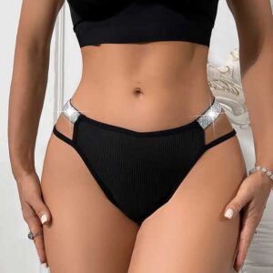 Rhinestone Thongs